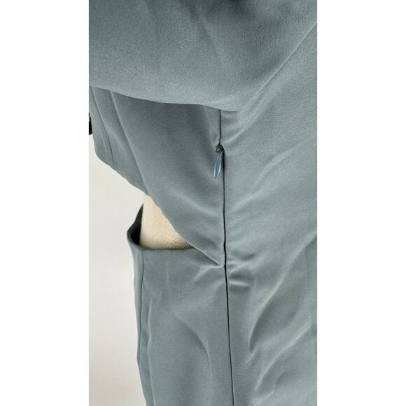 Aria Cove Long Sleeve Cut Out Blazer Mini Dress Womens Size 6 Teal Blue New - Picture 13 of 13